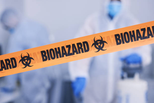 Professional Crime Scene Cleanup technician working in Wrightstown, NJ